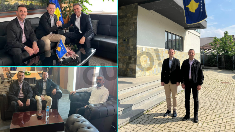 Ministri Faton Peci së bashku me zëvendës ministrin e brendshëm z. Gashani vizitojn komunën e Mitrovicës së veriut dhe atë të Leposaviqit