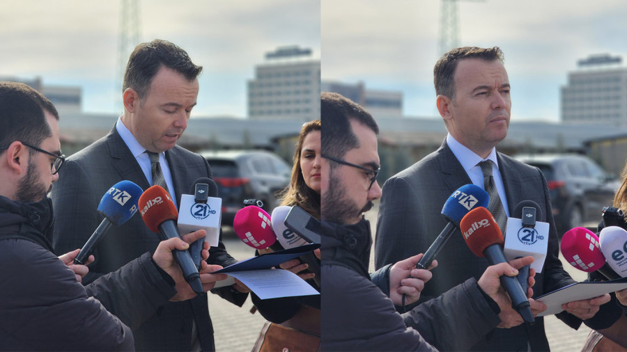 Konferencë për media nga Bashkëkryetari Faton Peci