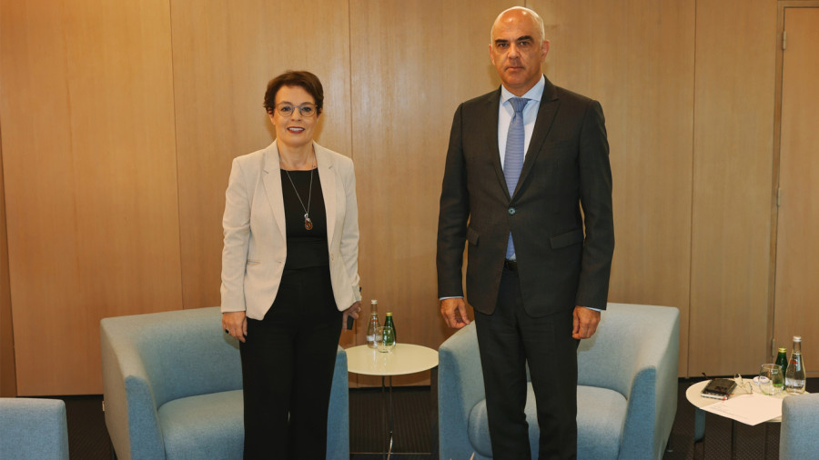 Donika Gërvalla në takim me Sekretarin e Përgjithshëm të Këshillit të Evropës