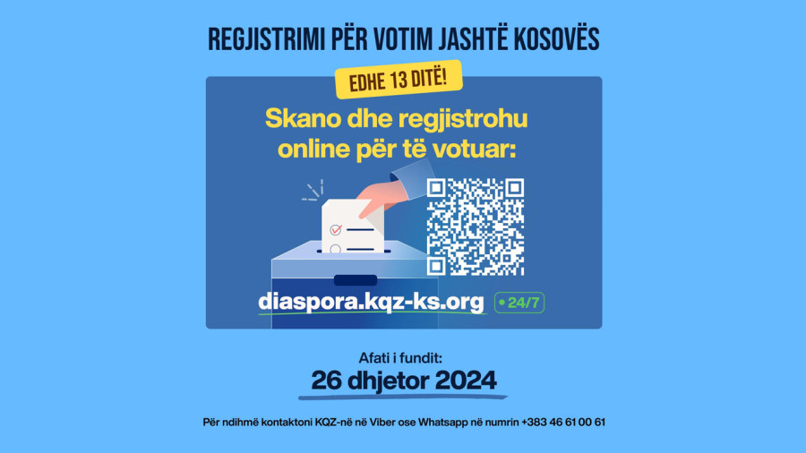 Vetëm edhe 13 ditë kanë mbetur