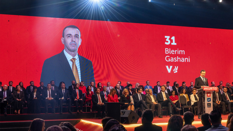 Blerim Gashani Numri 31 në listën e fitores