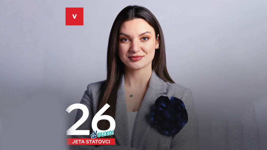 Jeta Statovci me numrin 26 në listën e fitores