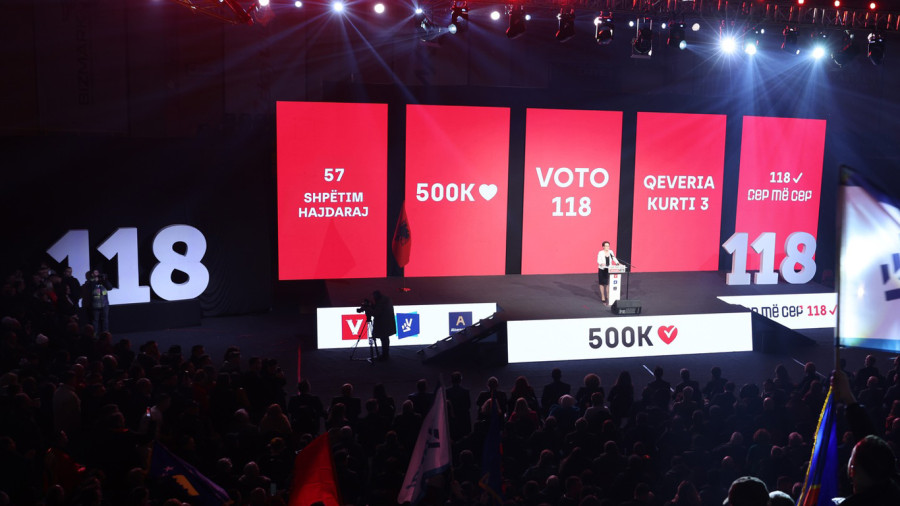 Pjesë nga fjalimi i Bashkëkryetares Donika Gërvalla në Pejë