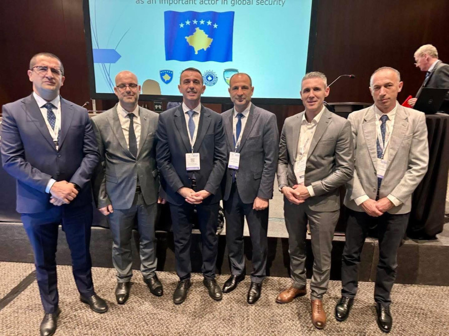 Zëvendësministri i Brendshëm Blerim Gashani merr pjese në Kongresin Botëror të Sigurisë së Kufirit.